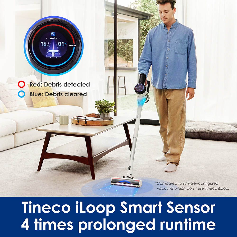 Tineco - Pure One S15 Pro Smart Battery Vacuum Cleaner - 500 W