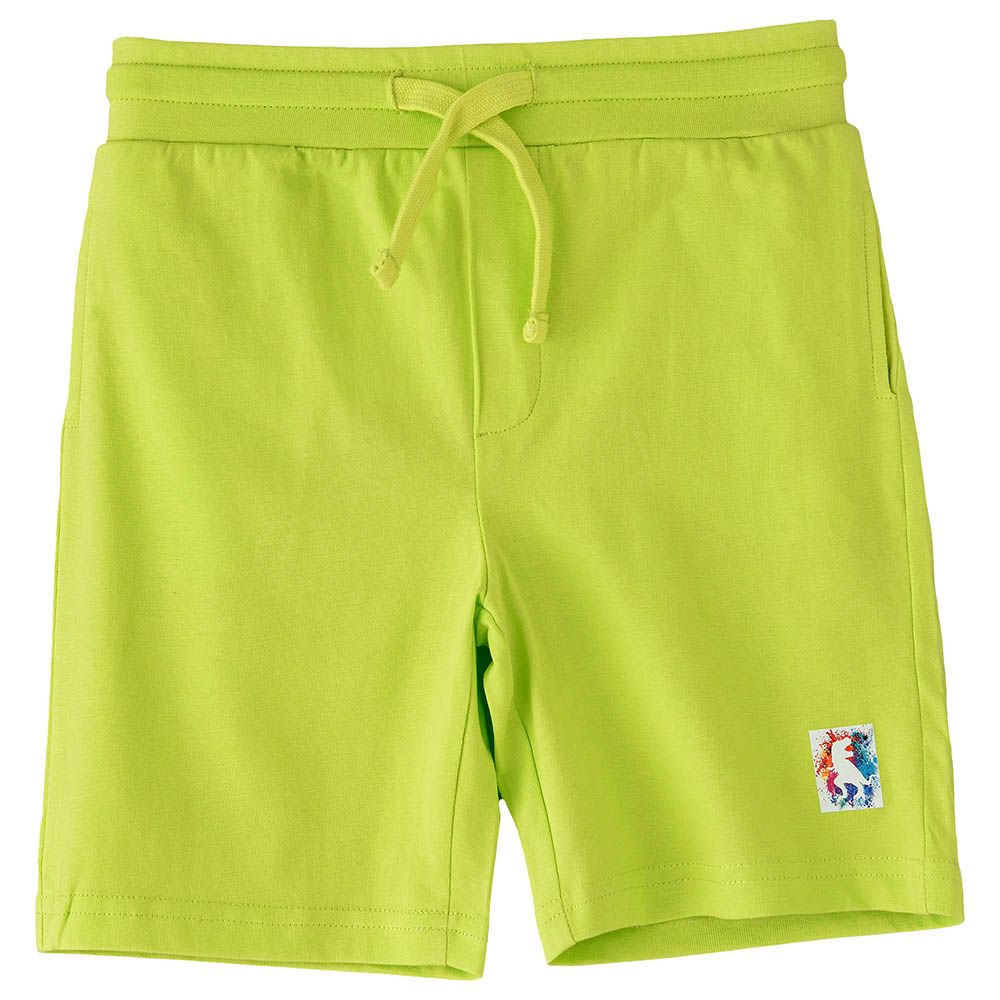 Jam - Spring And Summer Breezin Boy's Comfy Cotton Knit Shorts - Green