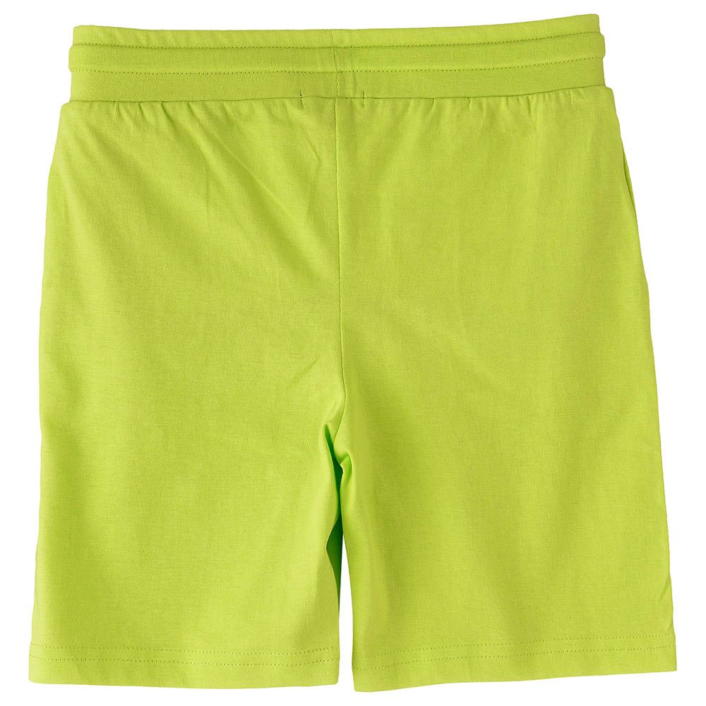 Jam - Spring And Summer Breezin Boy's Comfy Cotton Knit Shorts - Green