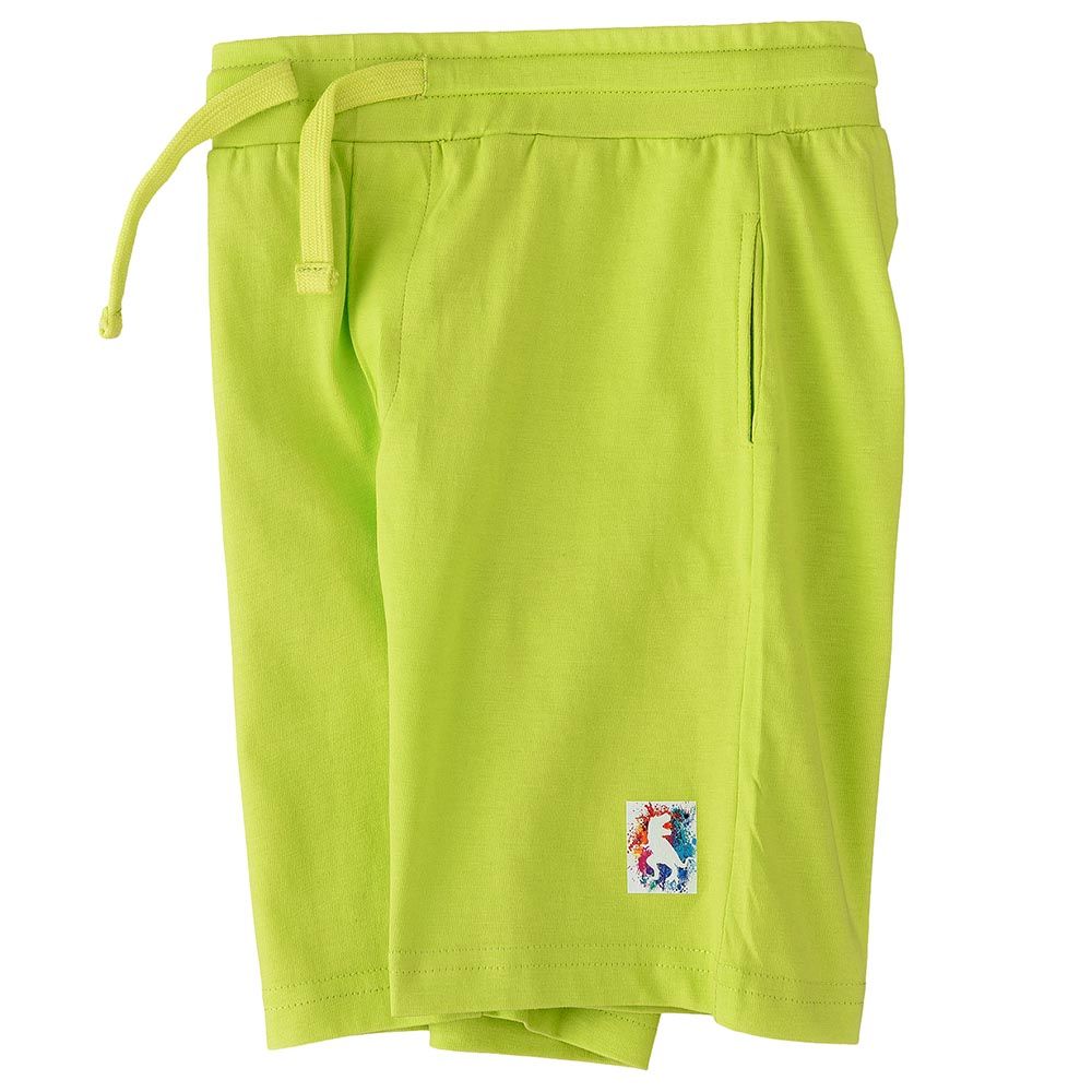 Jam - Spring And Summer Breezin Boy's Comfy Cotton Knit Shorts - Green