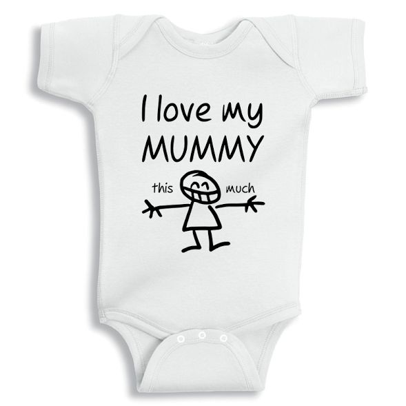 Twinkle Hands I Love Mummy Baby Onesie 