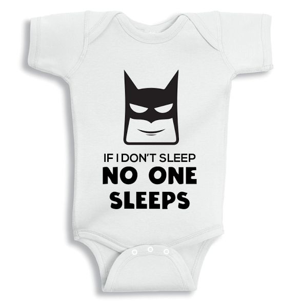 Twinkle Hands If I Don’T Sleep No One Sleeps Baby Onesie 