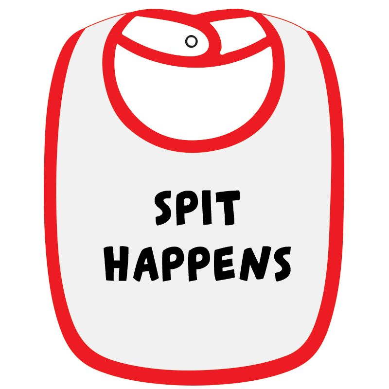 توينكل هاندز مريلة أطفال Spit Happens