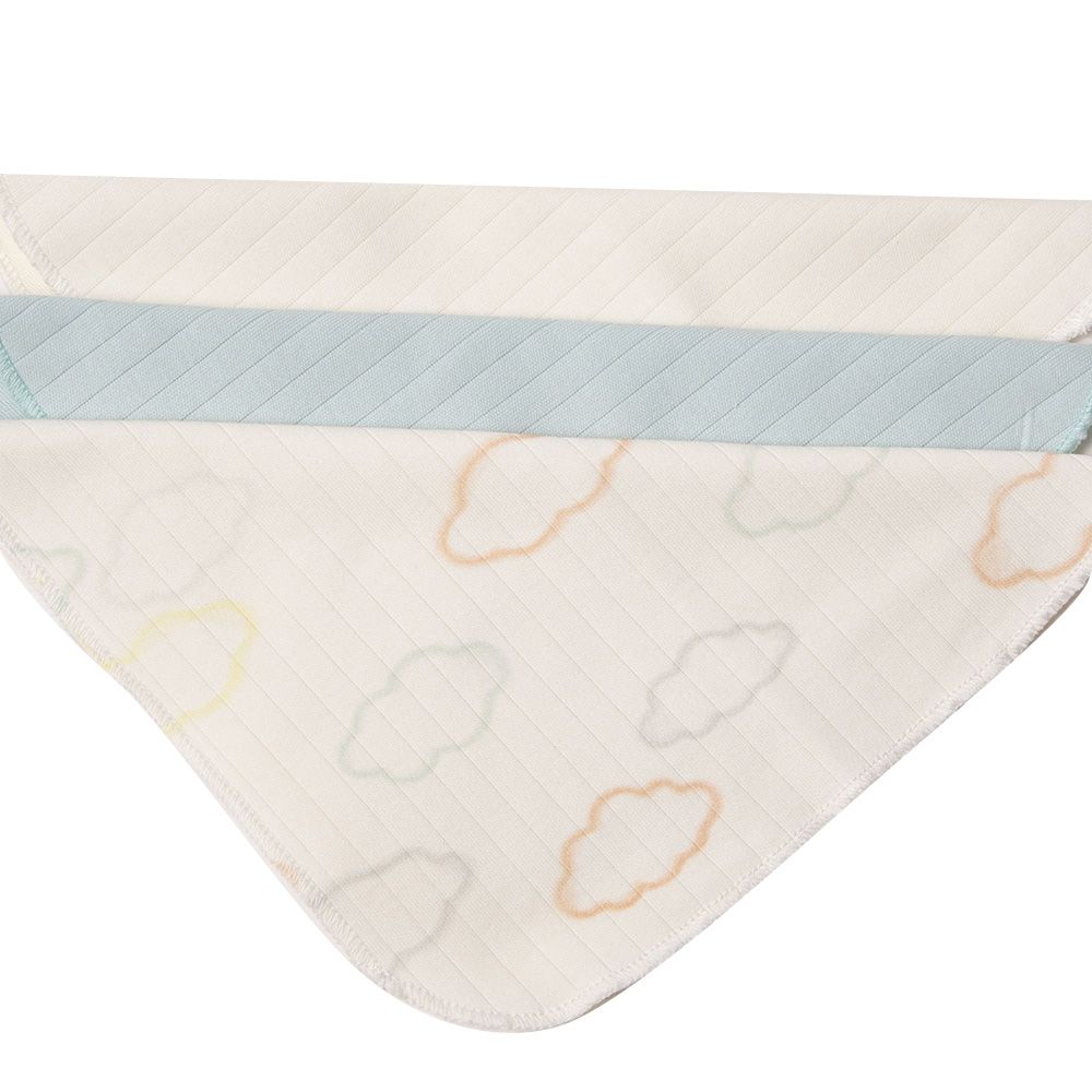 Bebetto - 3pc-Set - Baby Boy Handkerchief Set - Mint