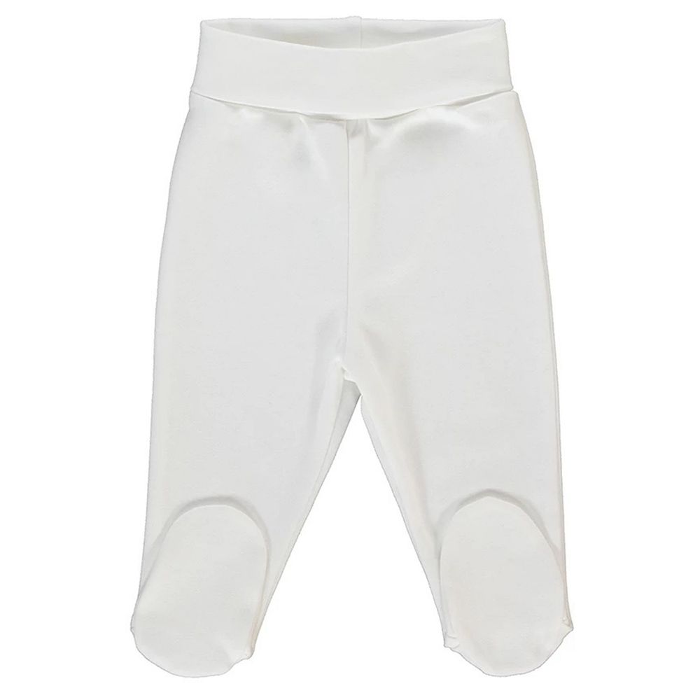 Bebetto - 2pc-Set - Baby Boy Pyjama Set - White