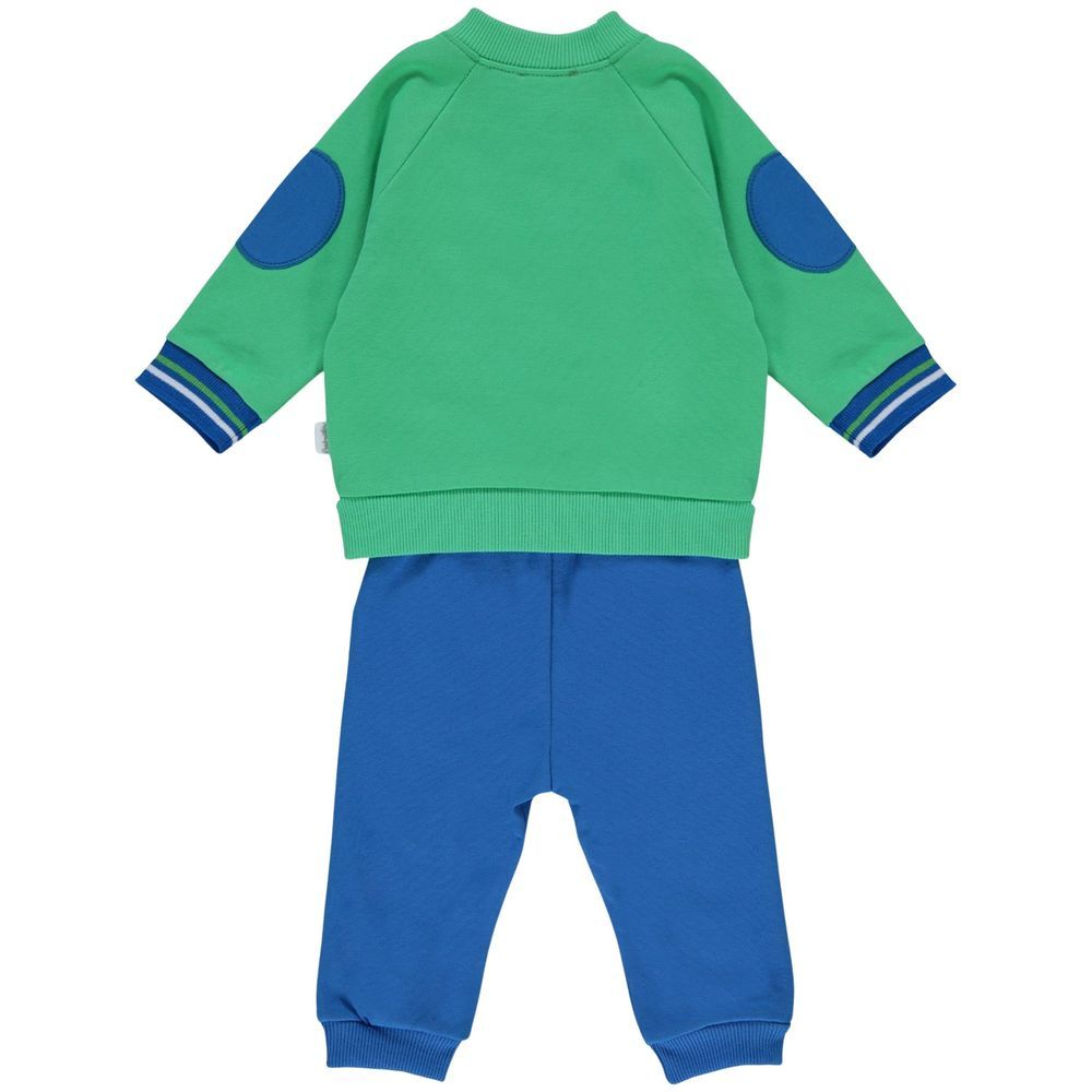 Bebetto - 2pc-Set - Baby Boy Jacket & Joggers - Blue