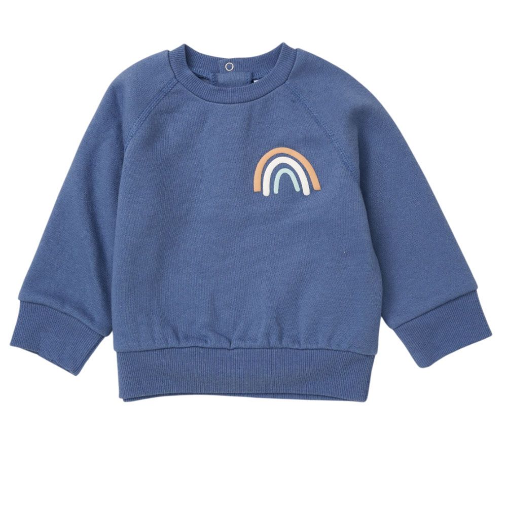 Lily & Jack - 3pc-Set - Baby Boy Sweatshirt w/ Jogger - Blue/White