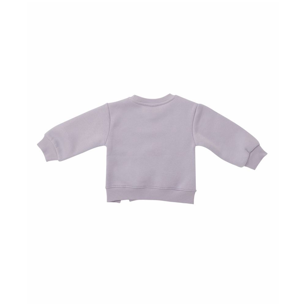 Little Kangaroos - Baby Girl Sweatshirt w/ Pockets - Mauve