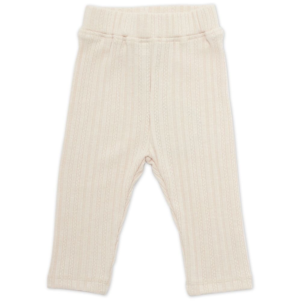 Little Kangaroos - Fully Elasticated Leggings - Light Fawn