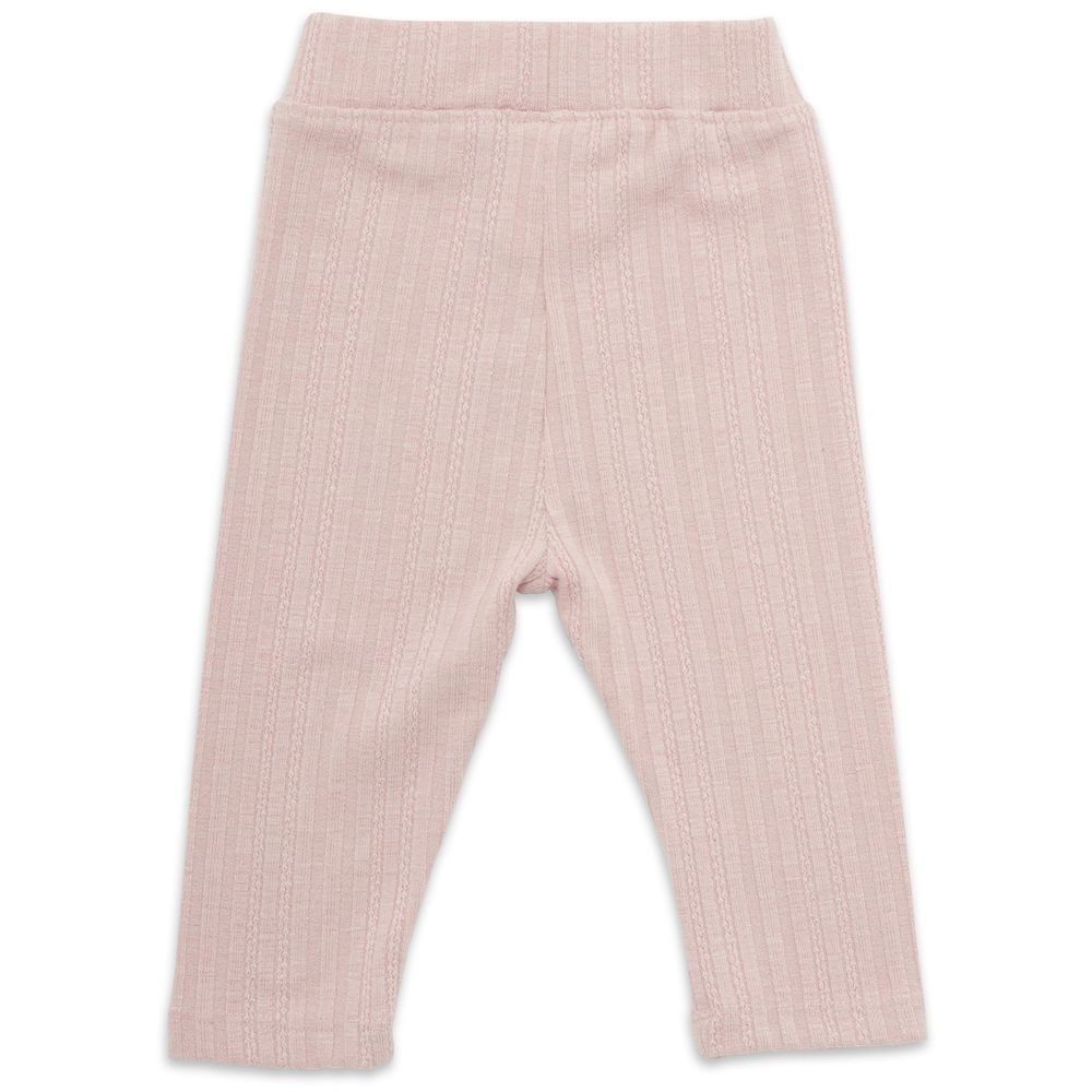 Little Kangaroos - Fully Elasticated Leggings - Chalk Pink