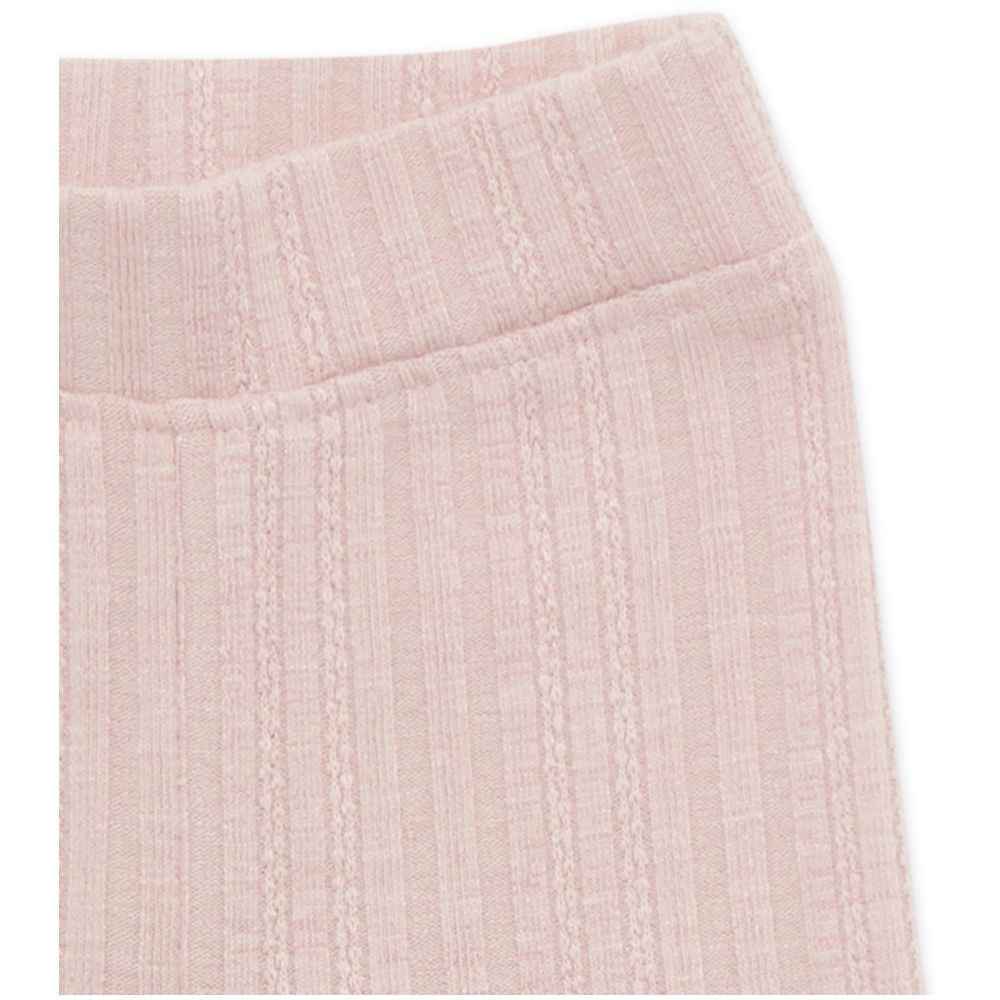 Little Kangaroos - Fully Elasticated Leggings - Chalk Pink