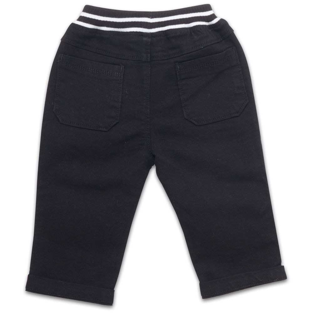 Little Kangaroos - Fully Elasticated Denim Jeans - Black