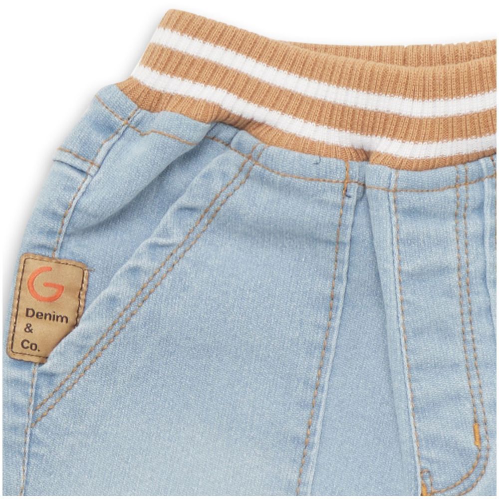 Little Kangaroos - Baby Boy Denim Jeans - Light Blue