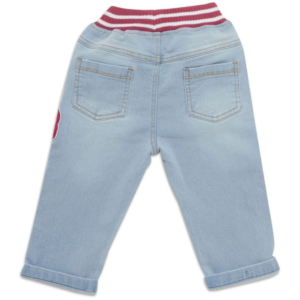 Little Kangaroos - Straight Fit Denim Jeans - Light Blue