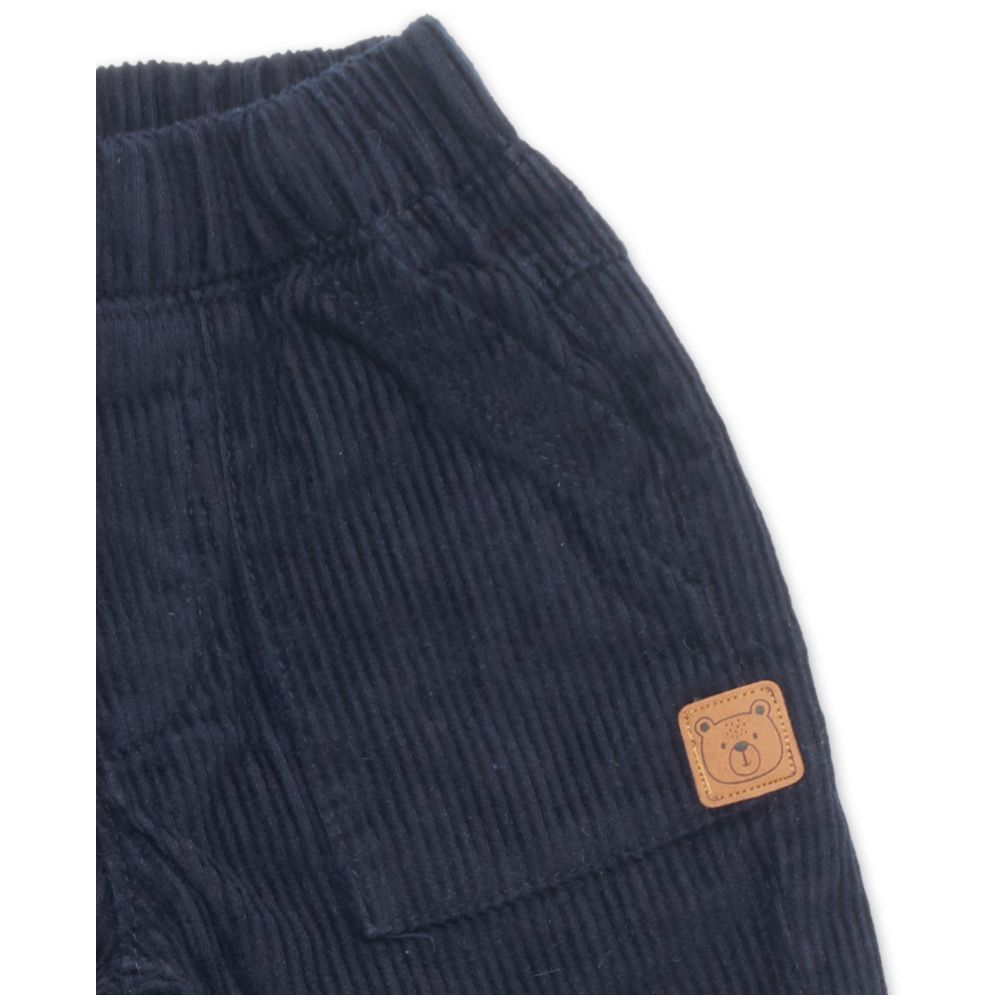 Little Kangaroos - Fully Elasticated Corduroy Jeans - Navy