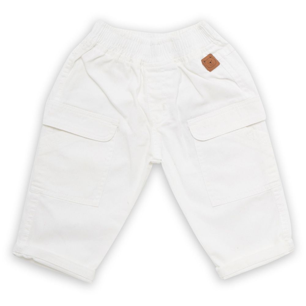 Little Kangaroos - Fully Elasticated Denim Jeans - Natural