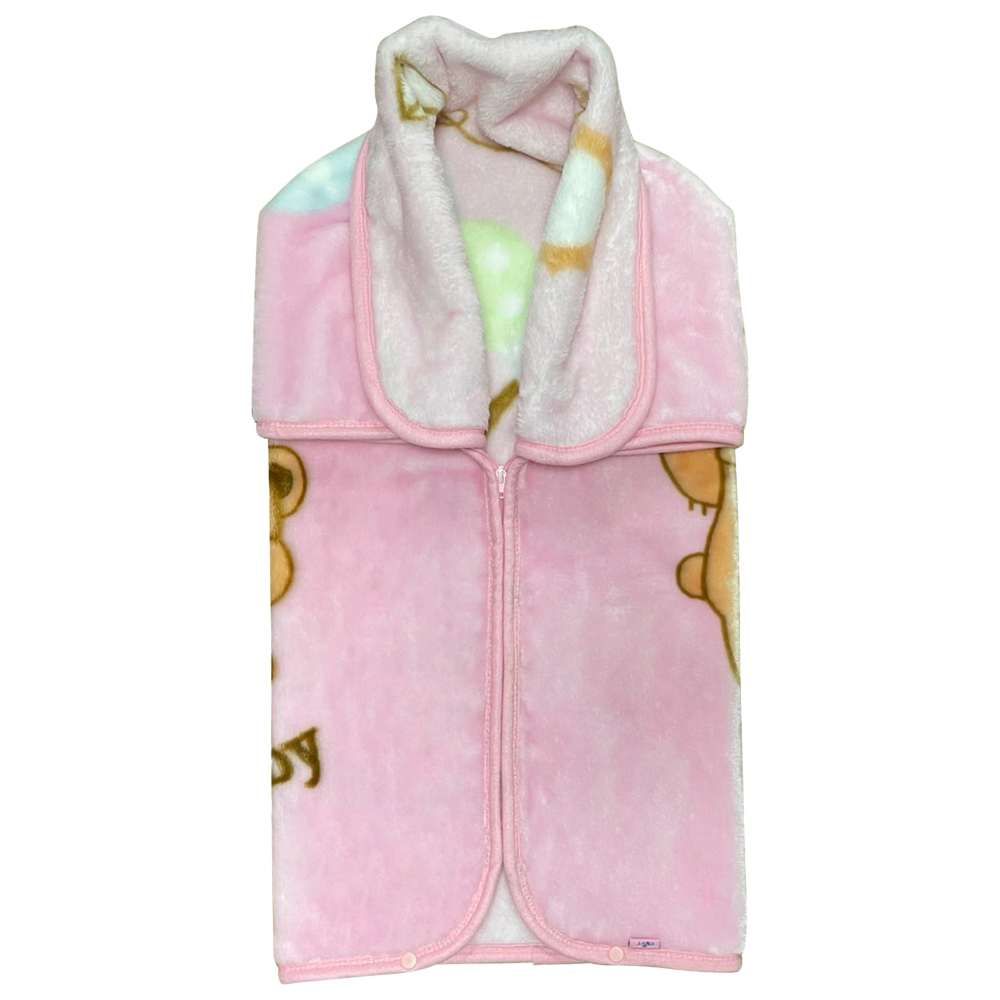 Smart Baby - Baby Girl Sac Blanket - Pink - Sunshine