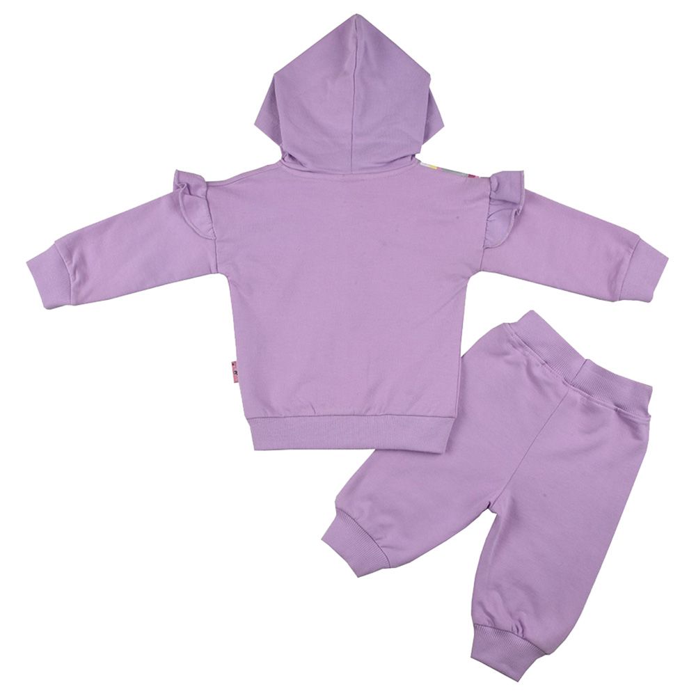 Smart Baby - 3pc-Set - Baby Girl T-Shirt, Jacket And Joggers - Unicorn