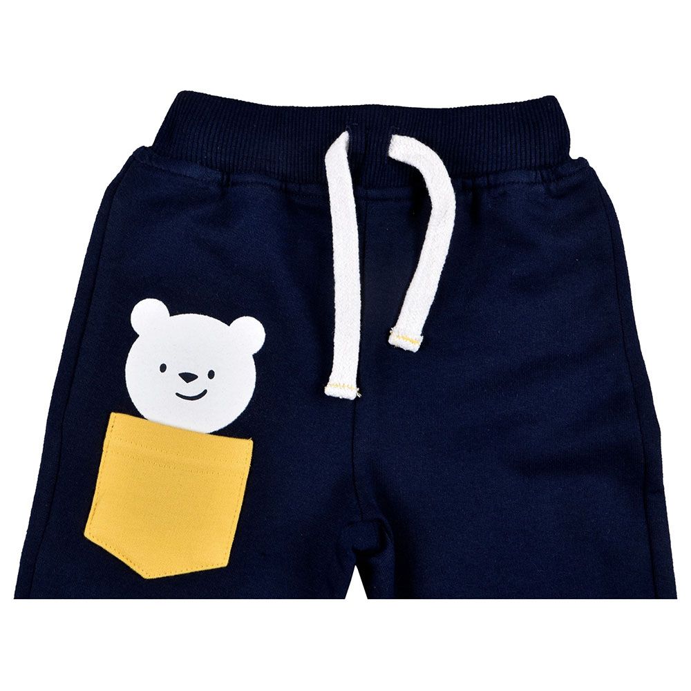 Smart Baby - 3pc-Set - Baby Boy T-Shirt, Jacket And Joggers - Navy