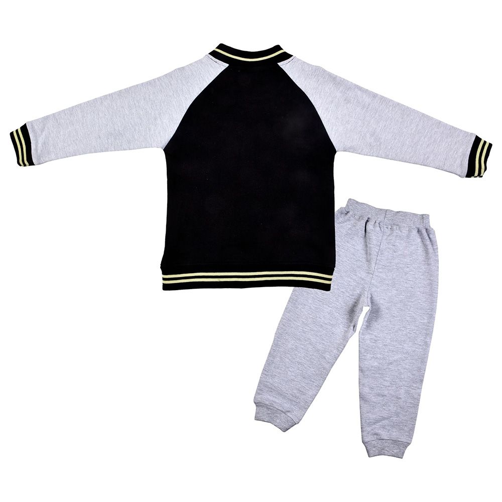 Smart Baby - 3pc-Set - Baby Boy T-Shirt, Rib Jacket And Joggers