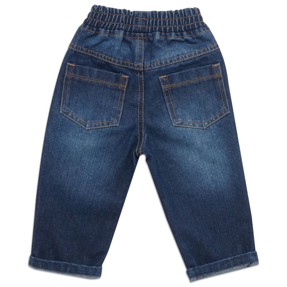 Little Kangaroos - Baby Boy's Denim Jeans - Dark Blue