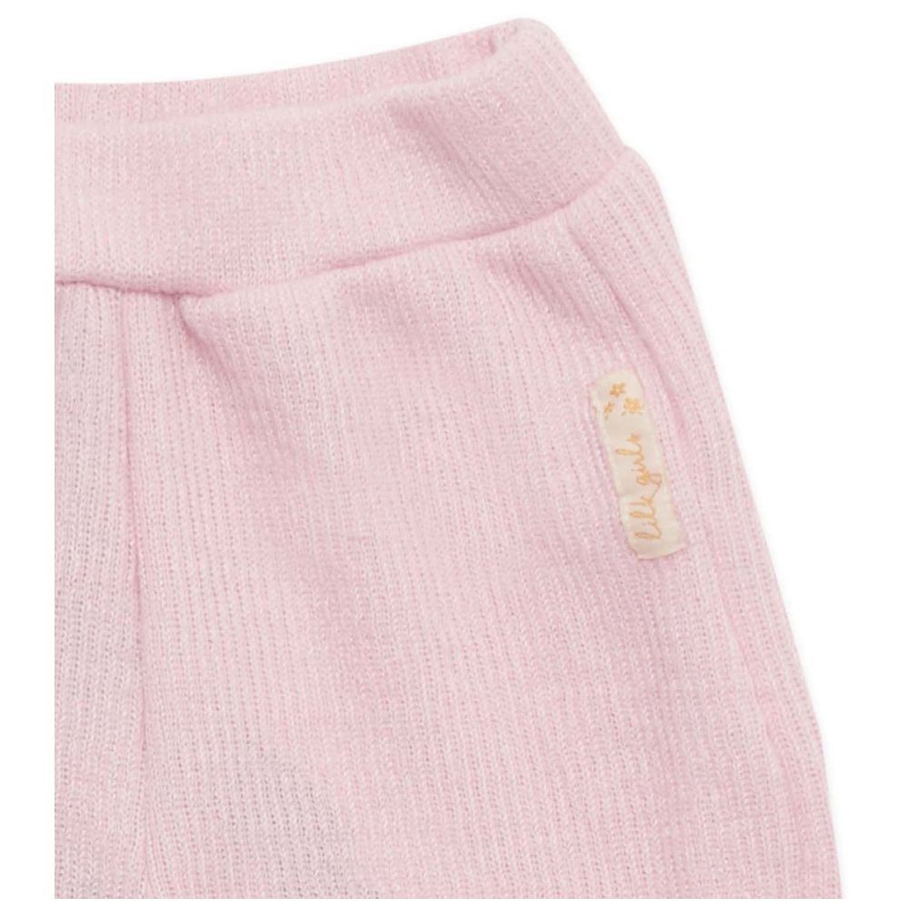 Little Kangaroos - Girl's Track Pants - Baby Pink