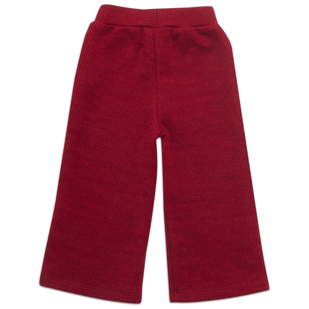 Little Kangaroos - Girl's Track Pants - Maroon