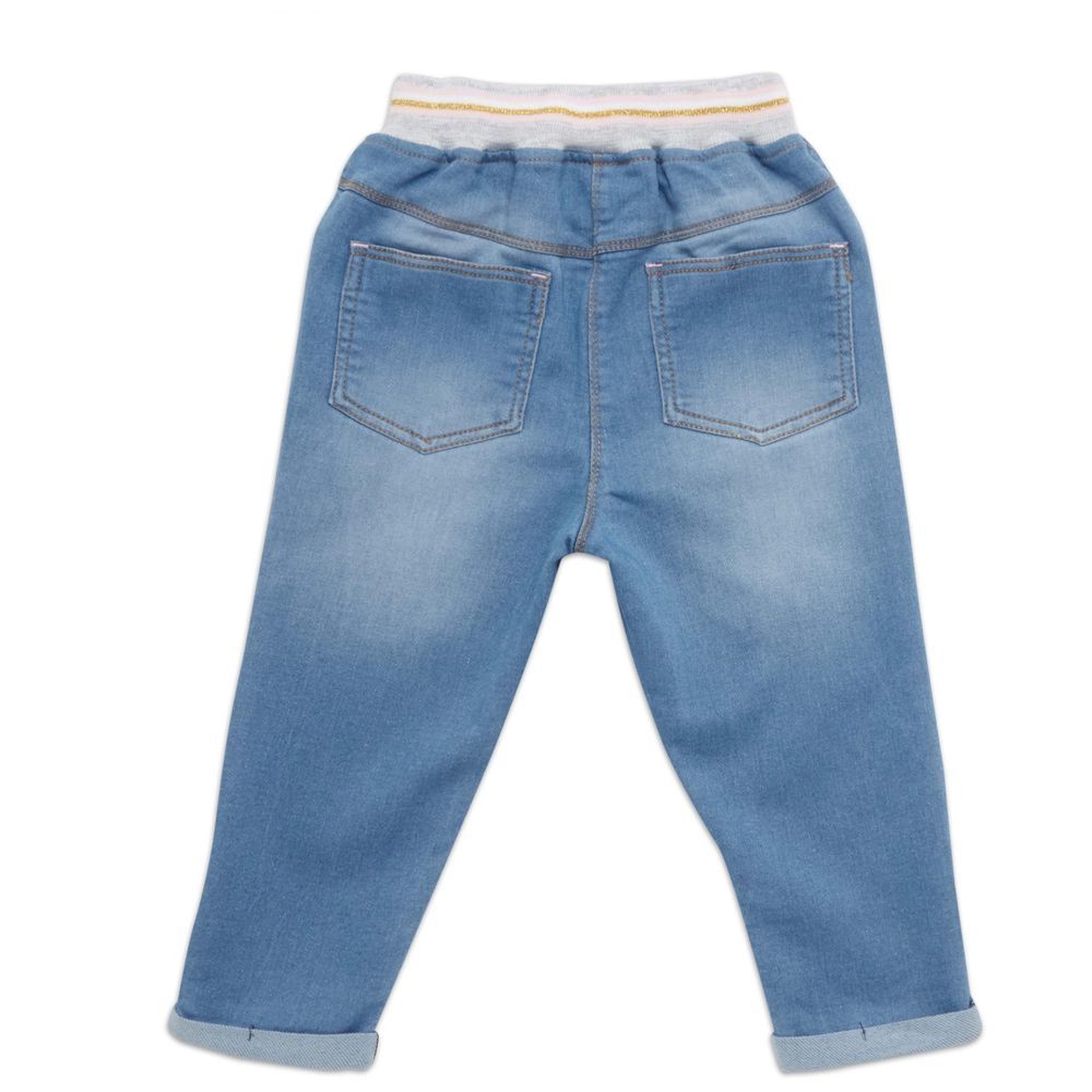 Little Kangaroos - Baby Girl's Denim Jeans - Light Blue