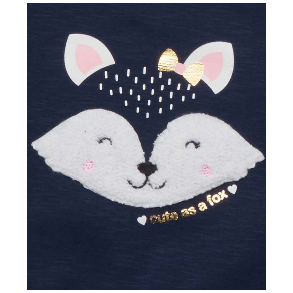 Little Kangaroos - Baby Girl's Sweatshirt - Navy