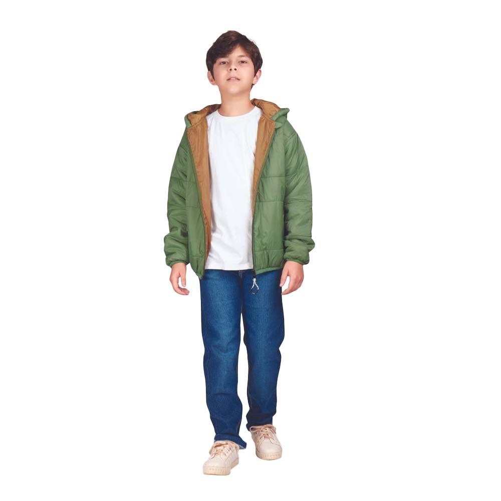 Little Kangaroos - Boy's Lightweight Hooded Jacket - Green