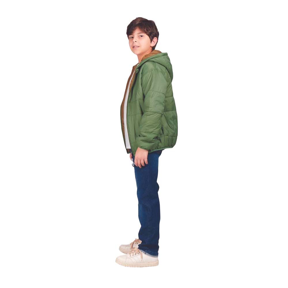 Little Kangaroos - Boy's Lightweight Hooded Jacket - Green