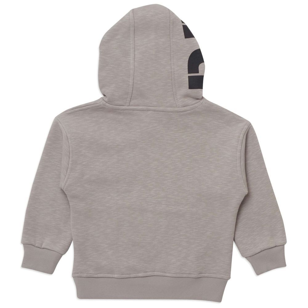 Little Kangaroos - Boy's Hooded Sweatshirt - Grey