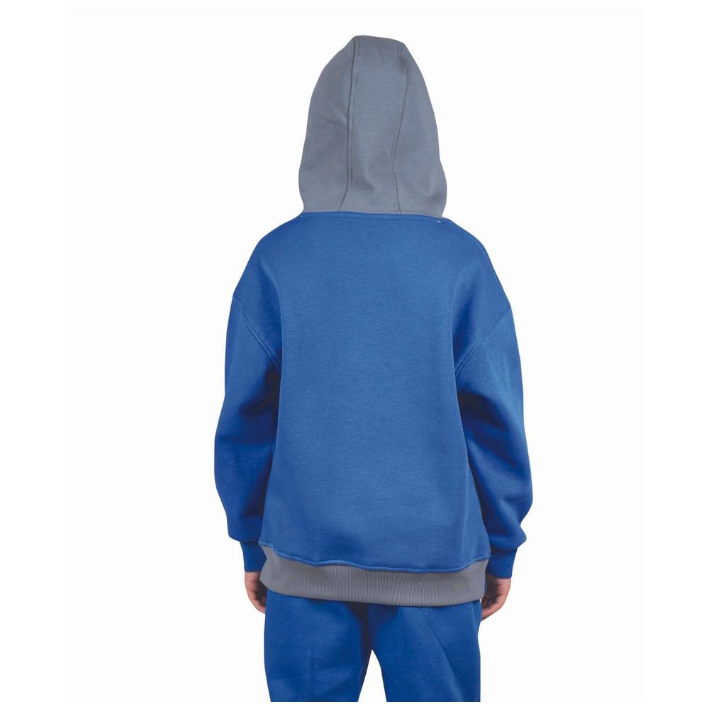 Little Kangaroos - Boy's Hooded Sweatshirt - Blue