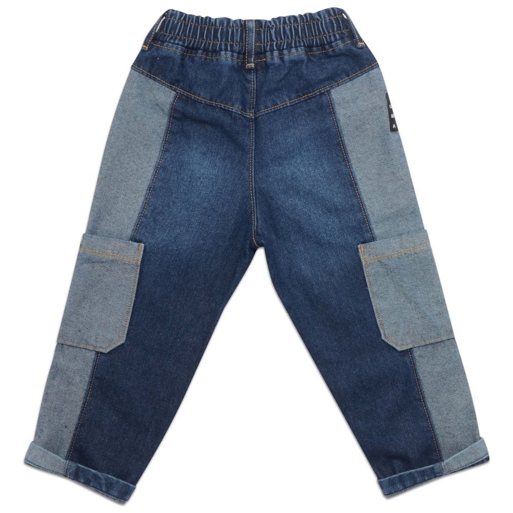 Little Kangaroos - Boy's Denim Jeans - Dark Blue