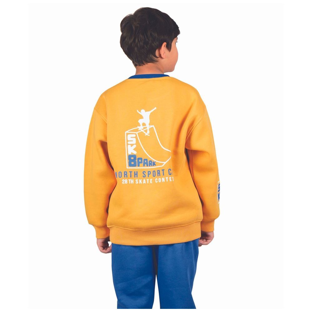 Little Kangaroos - Boy's Sweatshirt - Light Yellow