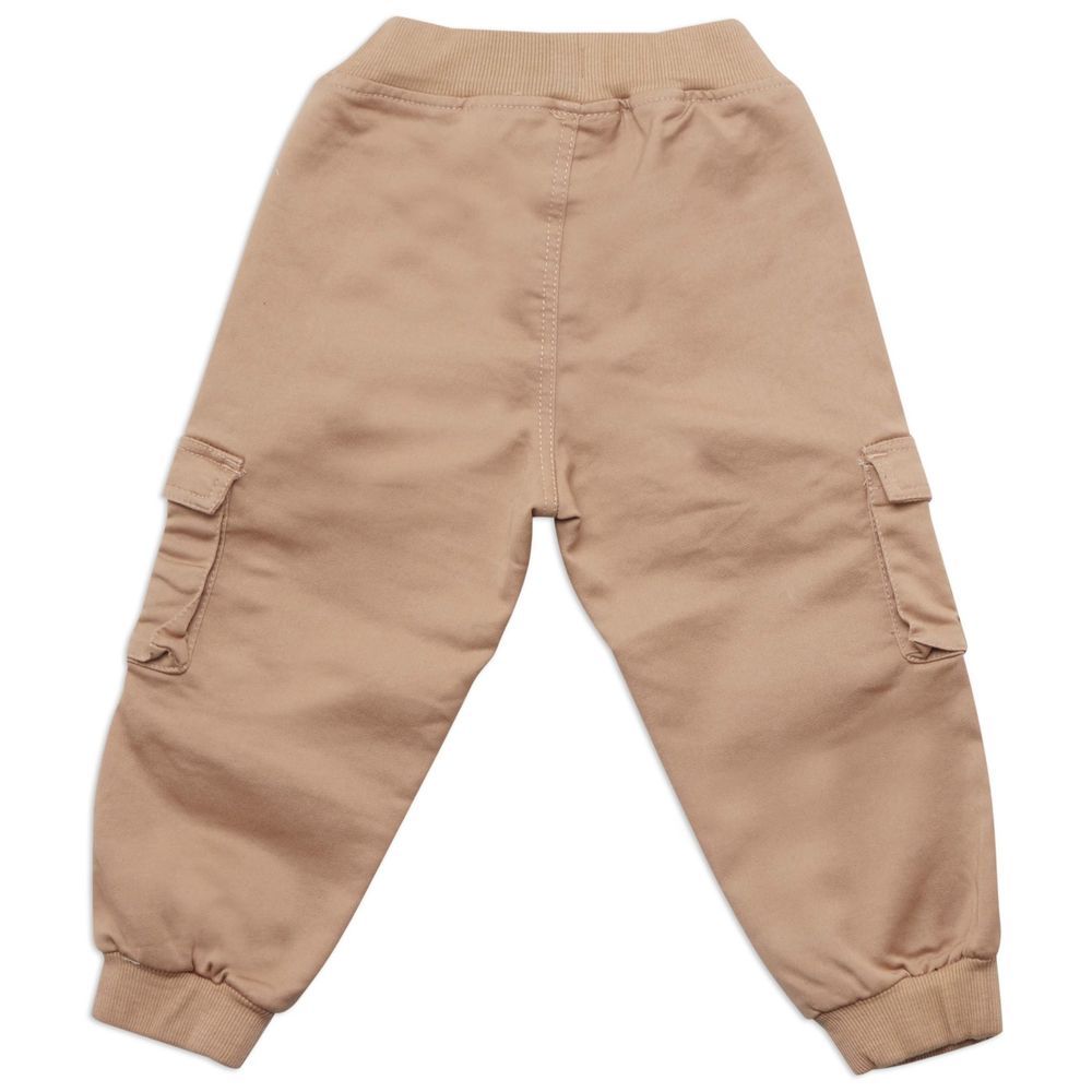 Little Kangaroos - Boy's Cargo Pants - Fawn