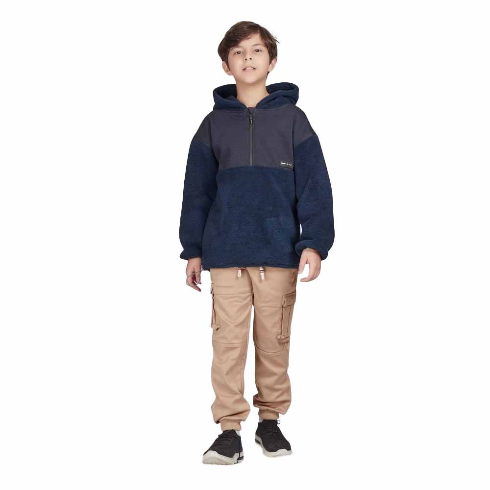 Little Kangaroos - Boy's Cargo Pants - Fawn