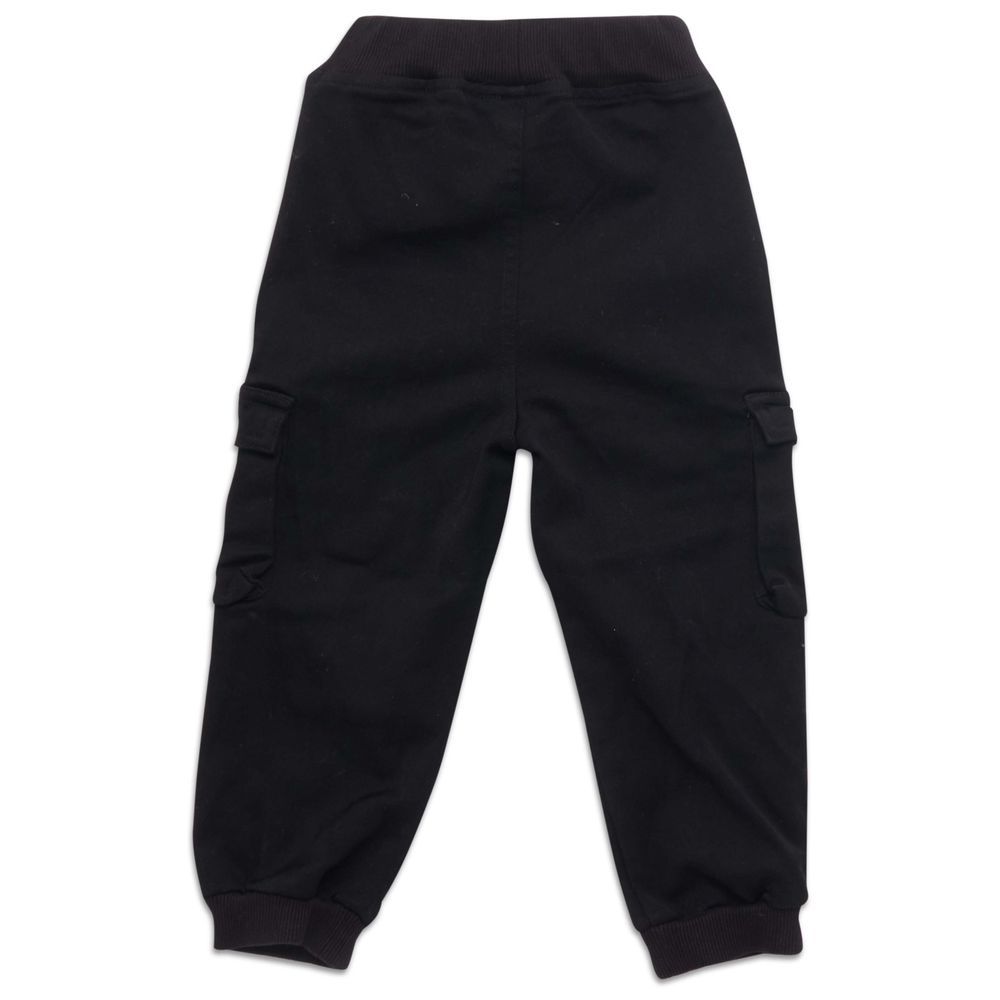 Little Kangaroos - Baby Boy's Cargo Pants - Black