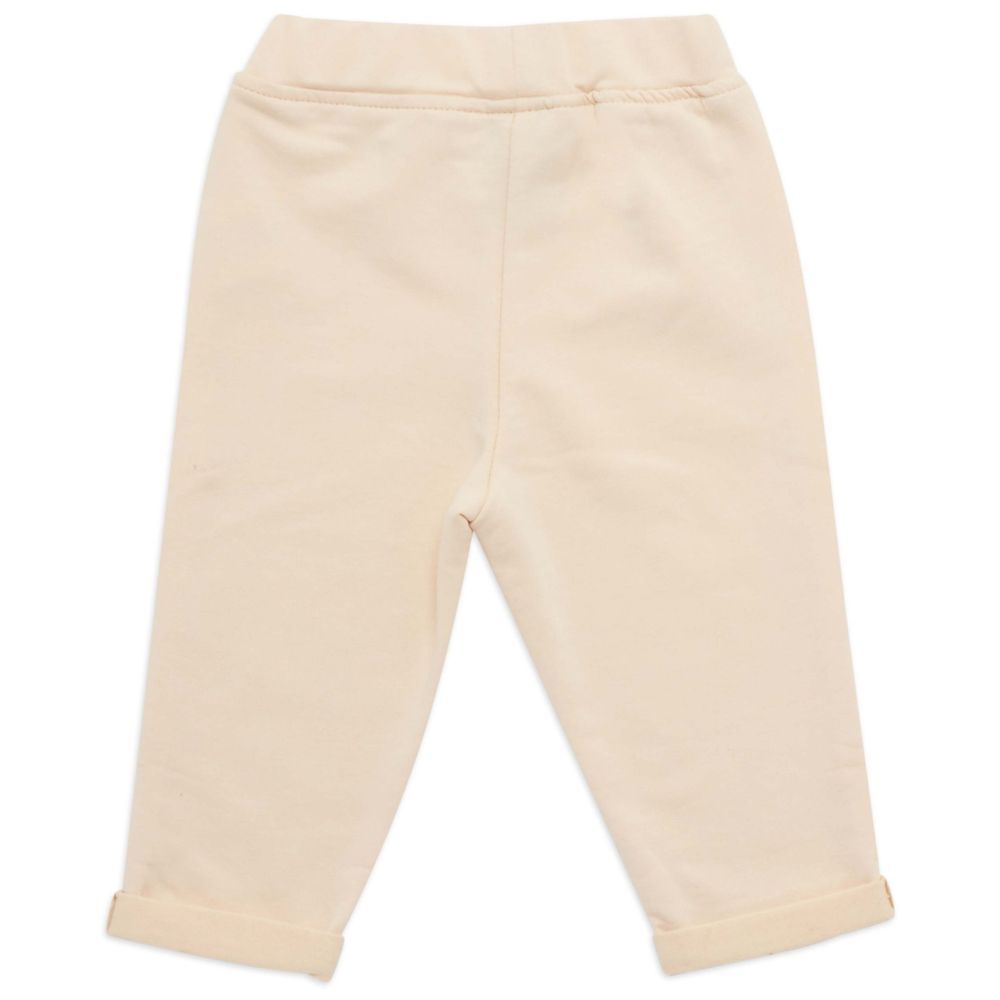 Little Kangaroos - Baby Girl's Leggings - Beige