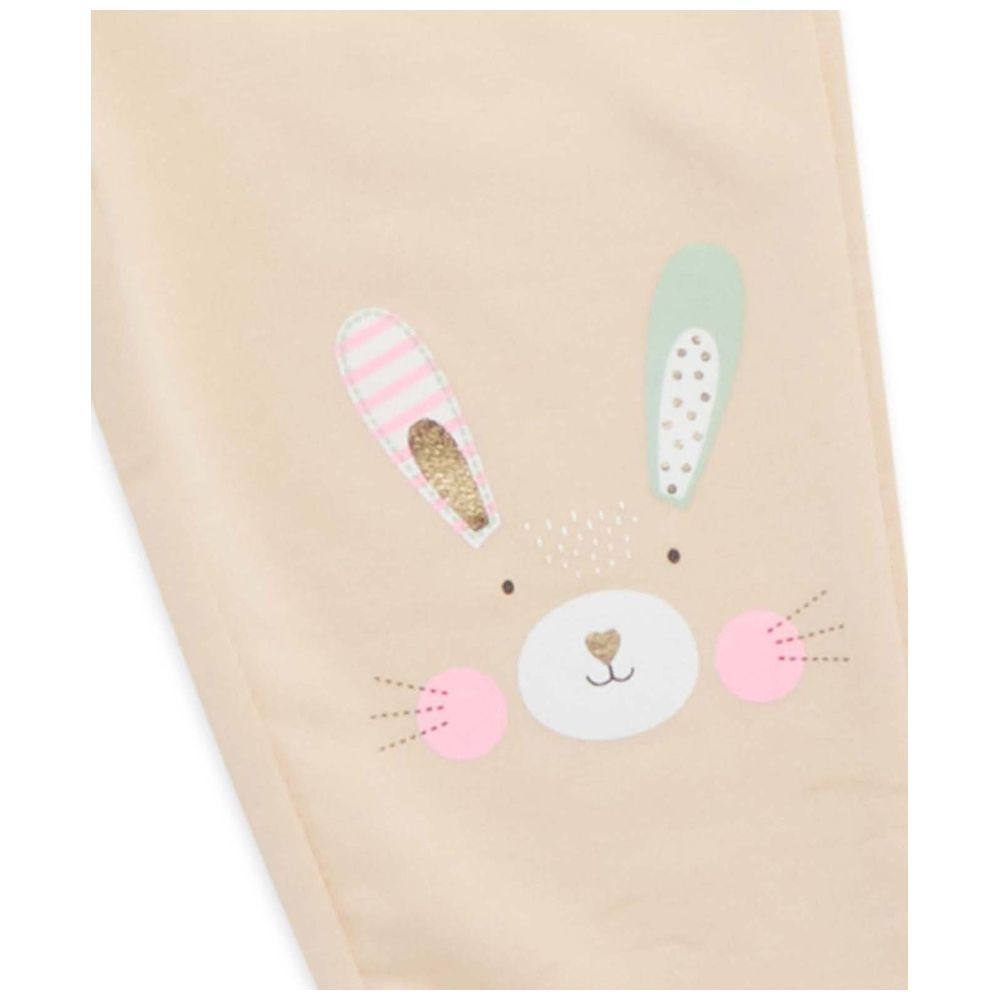 Little Kangaroos - Baby Girl's Leggings - Beige