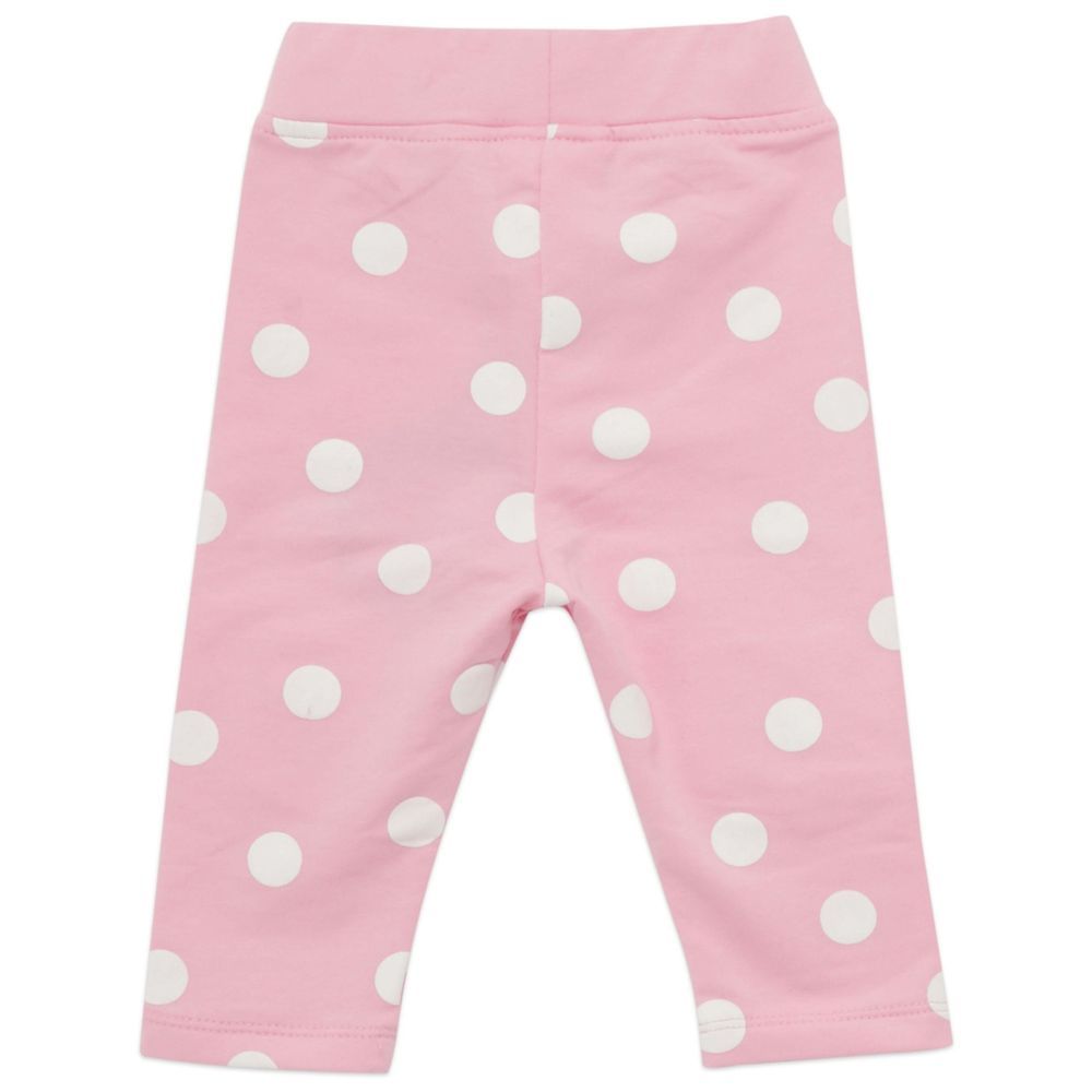 Little Kangaroos - Baby Girl's Printed Leggings - Baby Pink