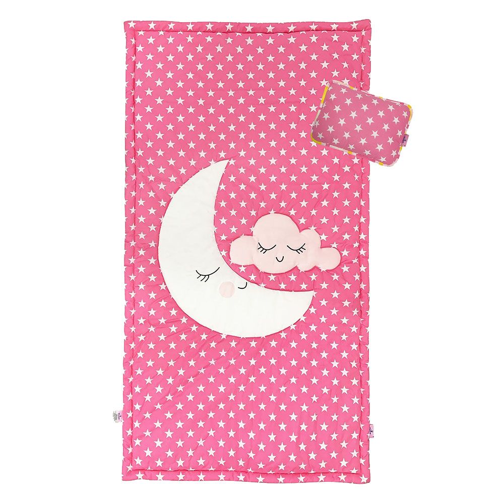 Smart Baby - Baby Girl Comforter With Pillow - Pink - 2pcs