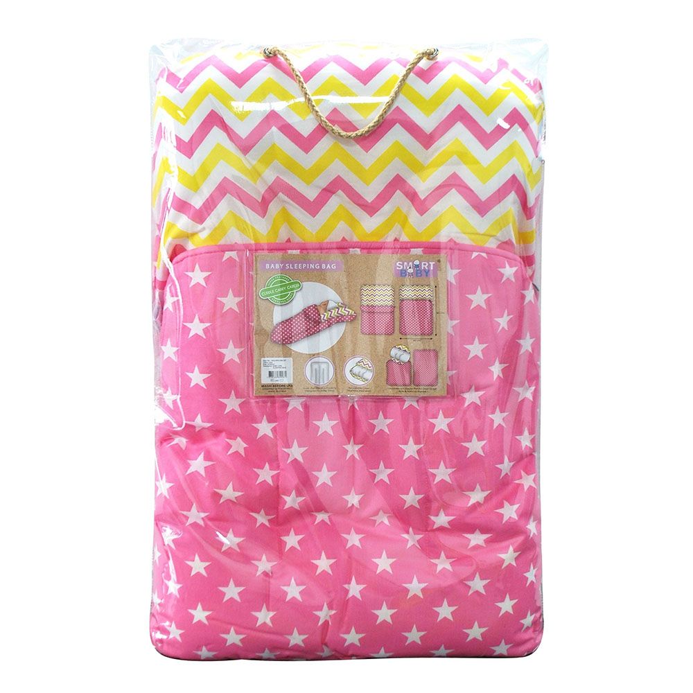 Smart Baby - Baby Girl Sleeping Bag - Pink