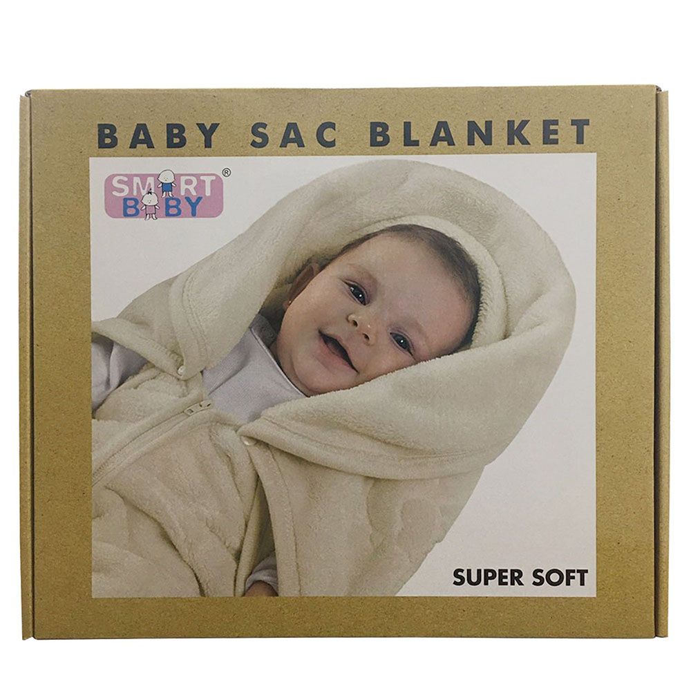 Smart Baby - Baby Girl Baby Bear Swaddling Blanket - Pink