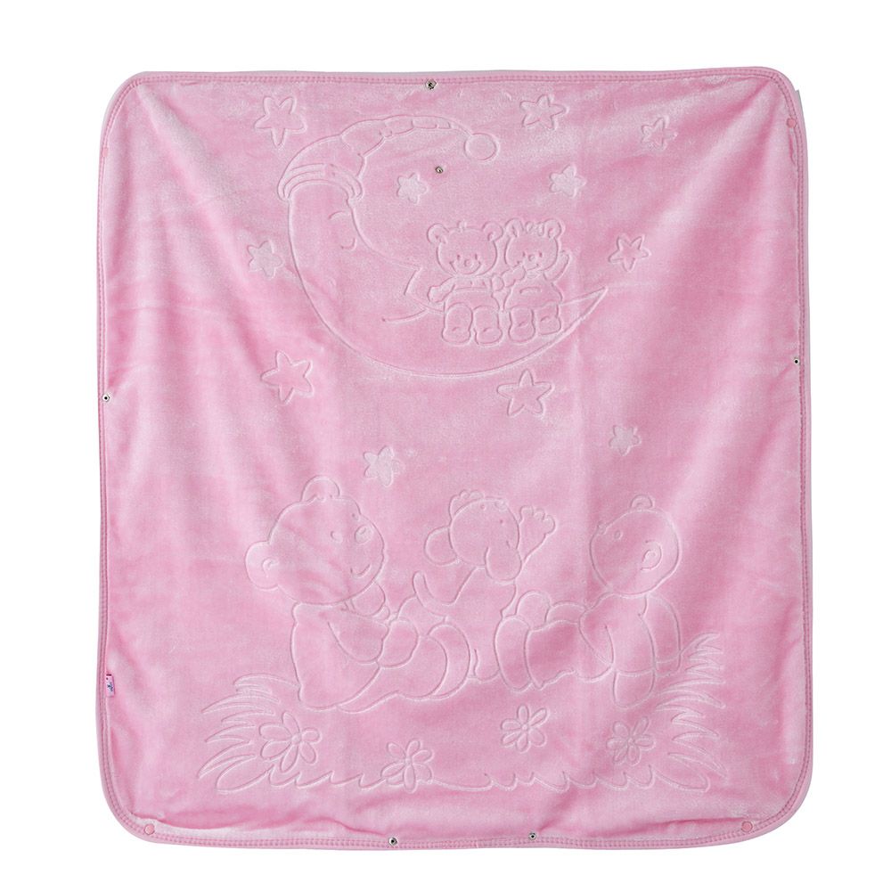 Smart Baby - Baby Girl Swaddling Blanket - Pink