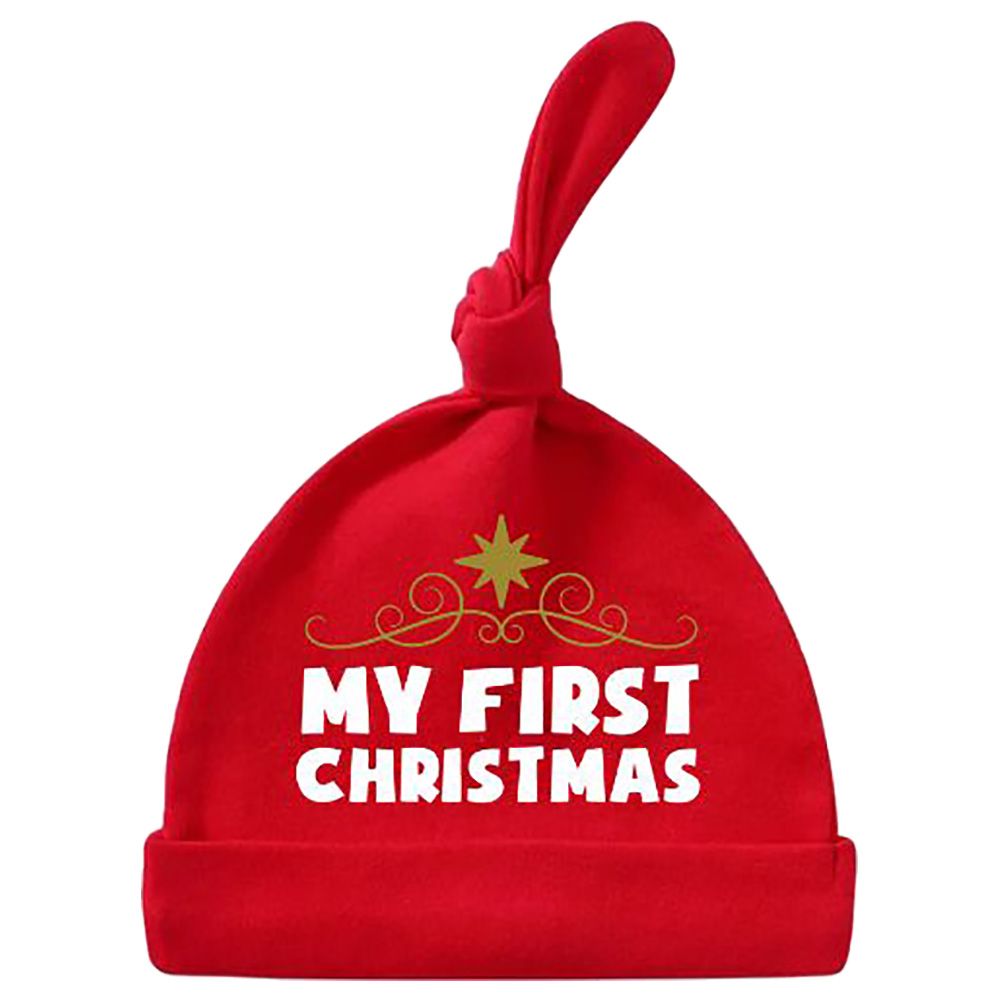 Impressions - My First Christmas Beanie - Red