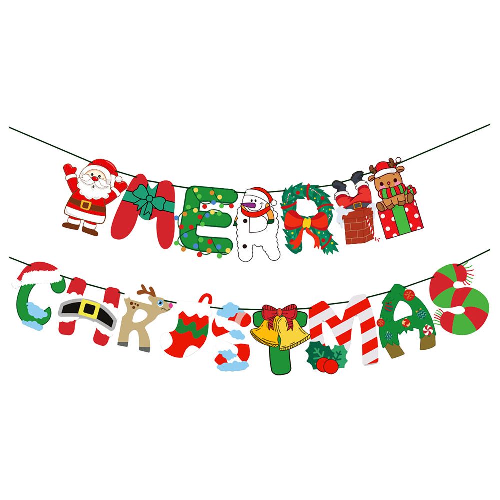 Highland - Merry Christmas Decoration Banner