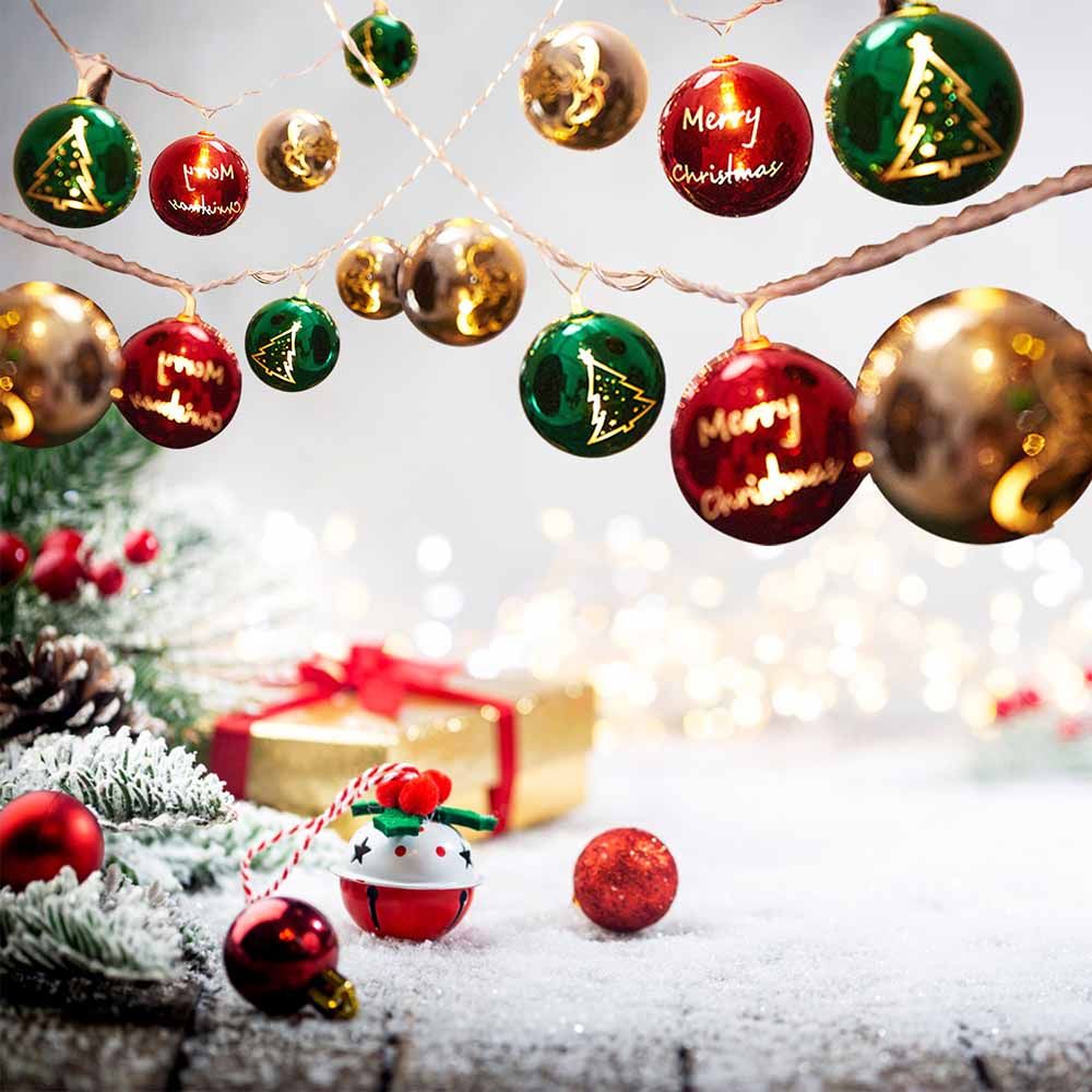 Highland - Merry Christmas Decorations LED String Light - 20pcs