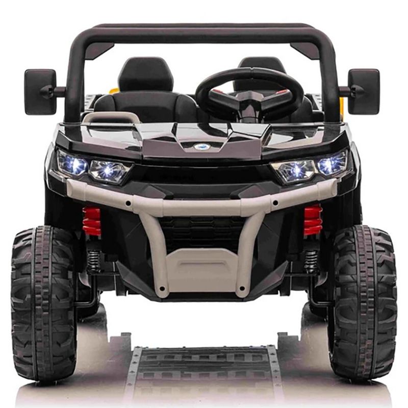 Megastar - Electric 6-Wheel Ride On Dumper Truck - Black - 24V