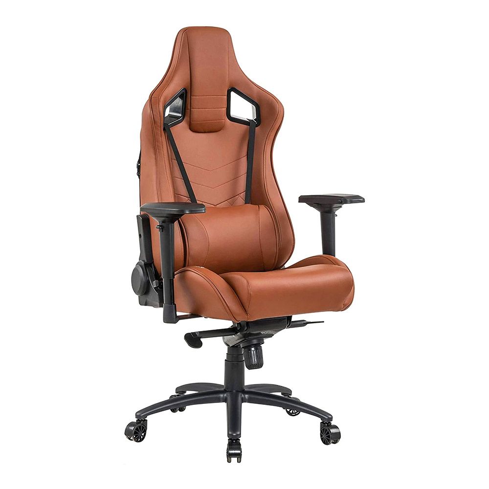 XFX - Faux Leather Multi-Purpose Ergonomic Gaming Chair - Rustic